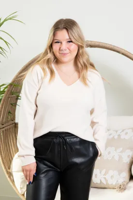 { DEX } Pearl Knit Sweater