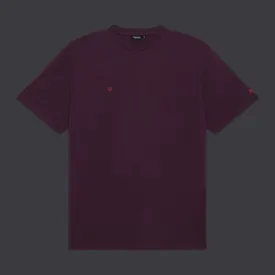 3D hexagon Tee Purple Dust