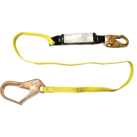 454A - 6 ft Shock Absorbing Web Lanyard