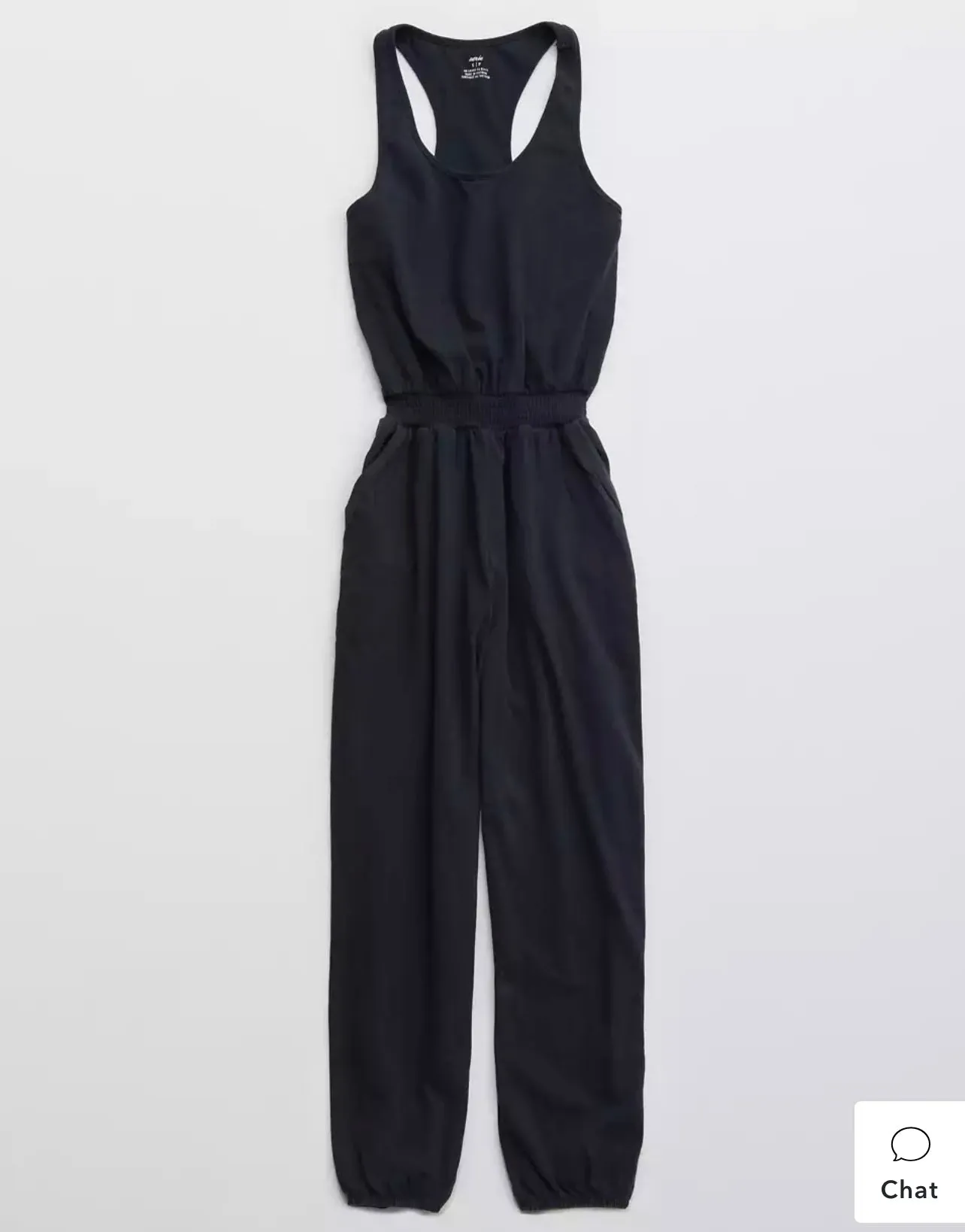 Aerie Cotton Track Jumpsuit - S