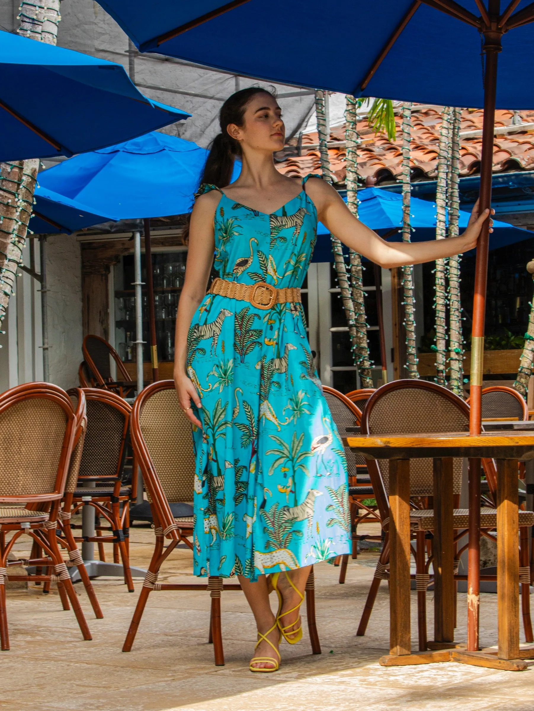 Angel Jumpsuit | Zoo Sapphire Sea