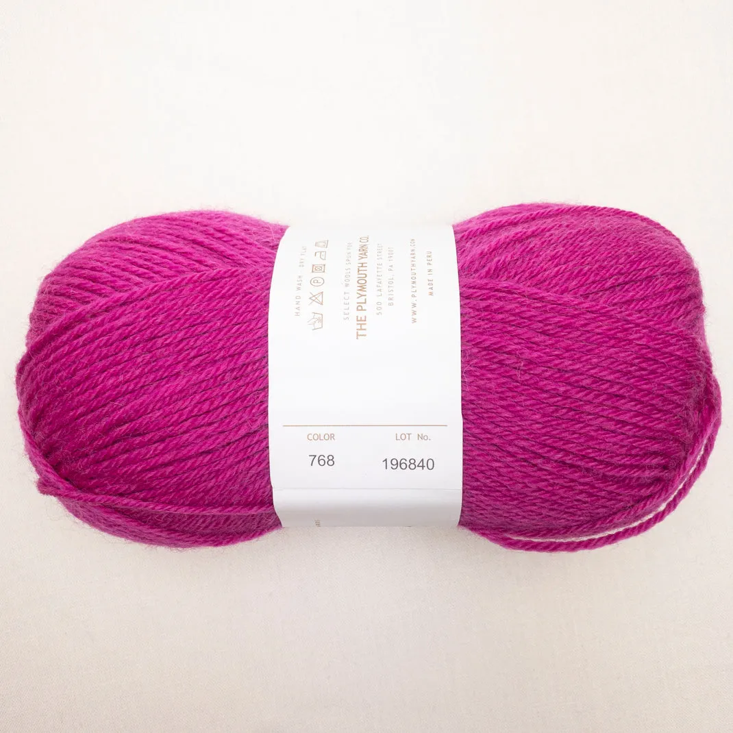 Baby Fisherman's Pullover Knitting Kit | Plymouth Galway & Knitting Pattern