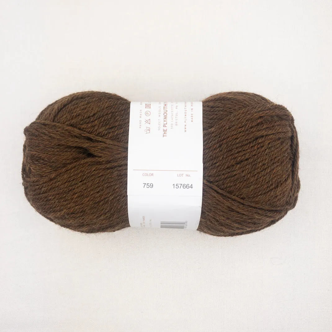 Baby Fisherman's Pullover Knitting Kit | Plymouth Galway & Knitting Pattern