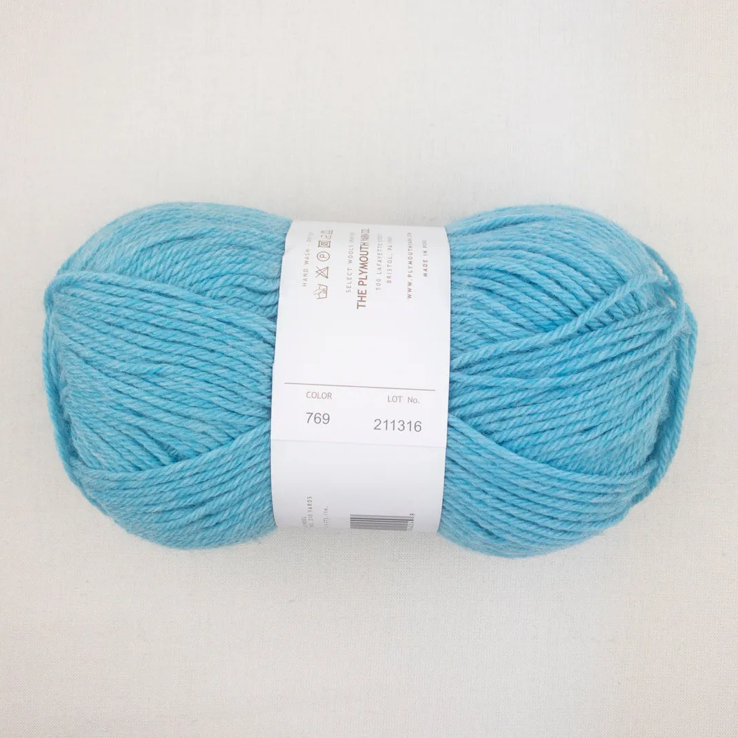 Baby Fisherman's Pullover Knitting Kit | Plymouth Galway & Knitting Pattern