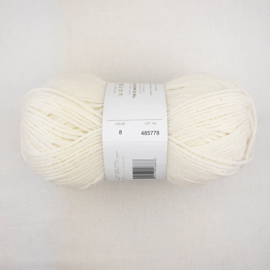 Baby Fisherman's Pullover Knitting Kit | Plymouth Galway & Knitting Pattern