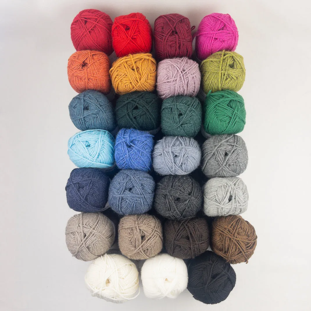 Baby Fisherman's Pullover Knitting Kit | Plymouth Galway & Knitting Pattern