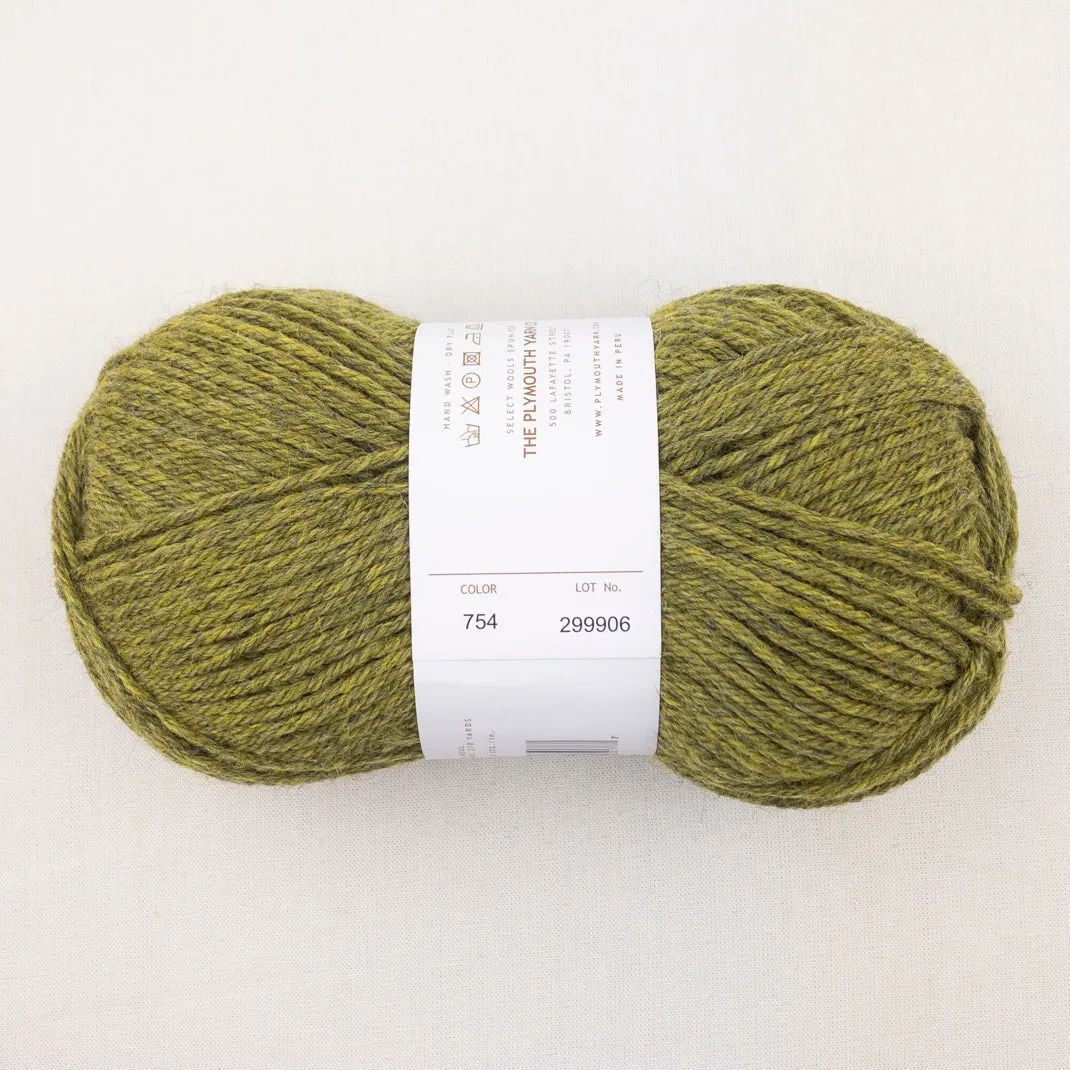 Baby Fisherman's Pullover Knitting Kit | Plymouth Galway & Knitting Pattern