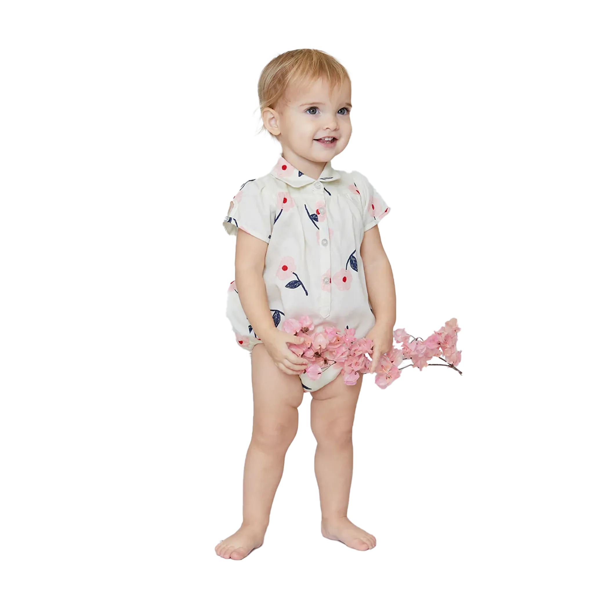 Baby Petal Collar Bodysuit