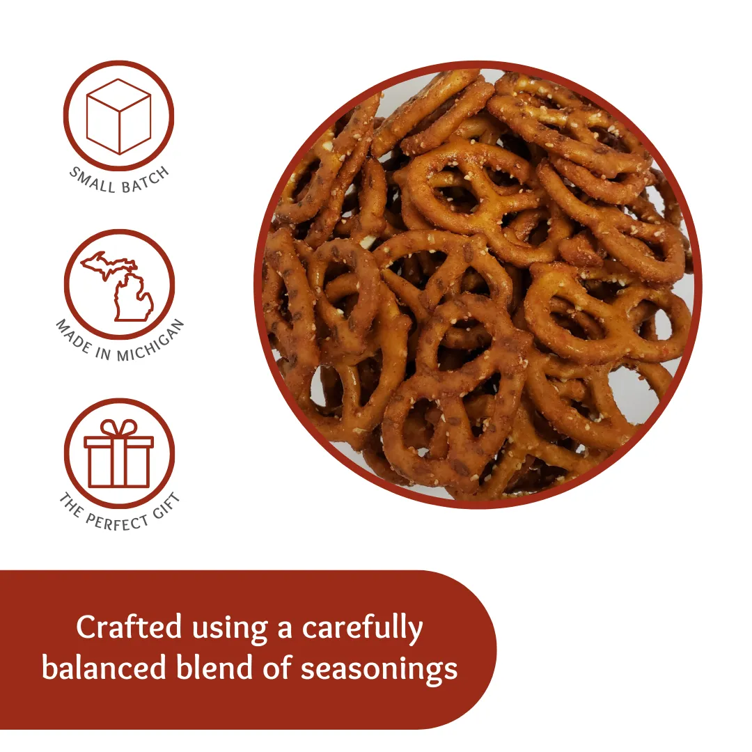 Barbecue - Small Batch Gourmet Pretzels by Mitten Gourmet