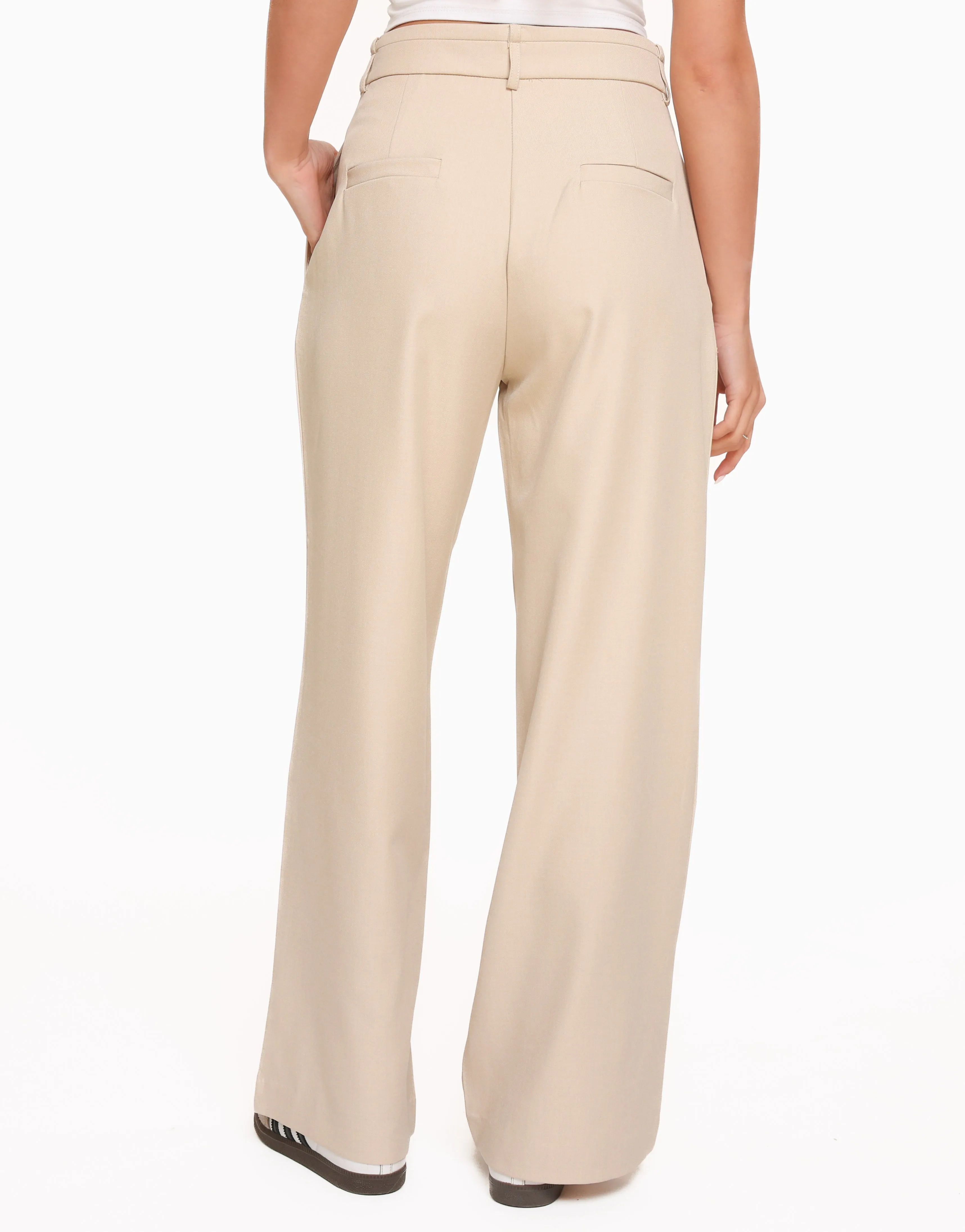 Beige Iconic - Pantalon