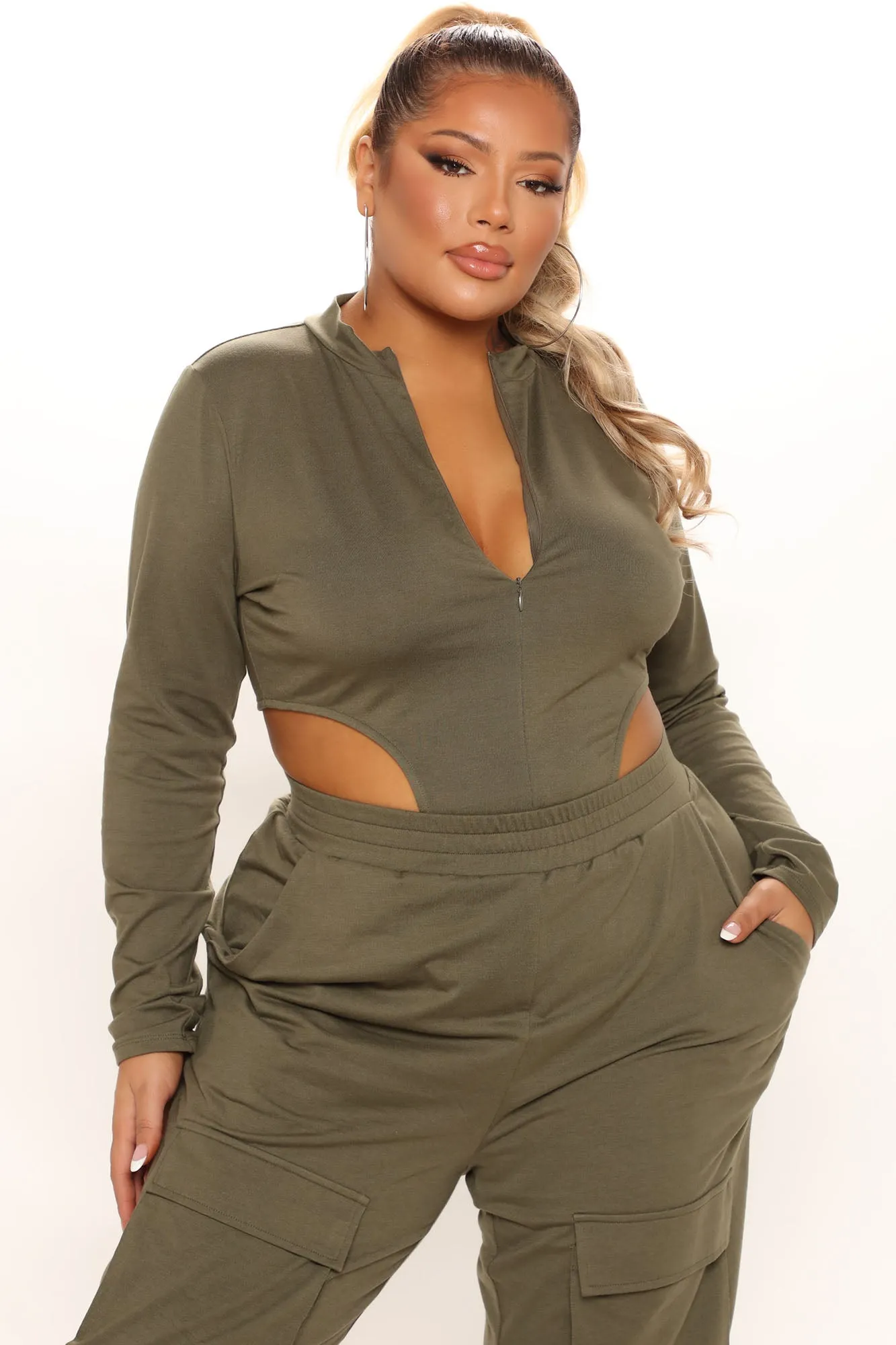 Big Ego Jogger Set - Olive
