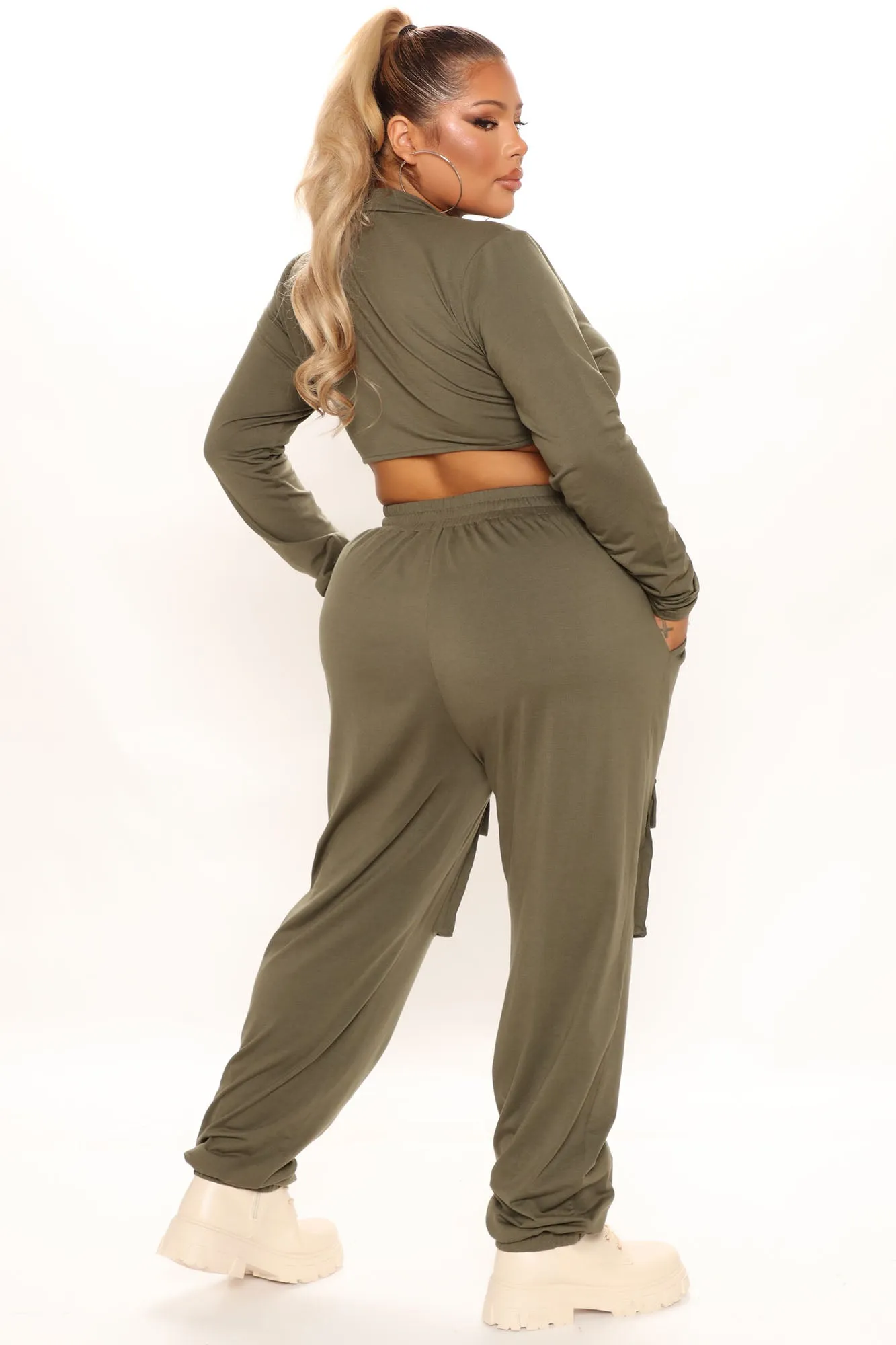 Big Ego Jogger Set - Olive