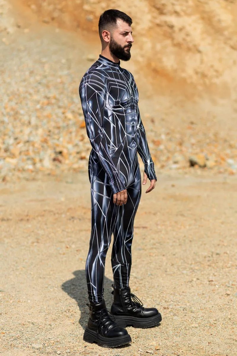 Black Mirror Men Rave Costume