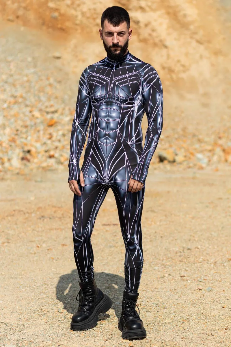 Black Mirror Men Rave Costume