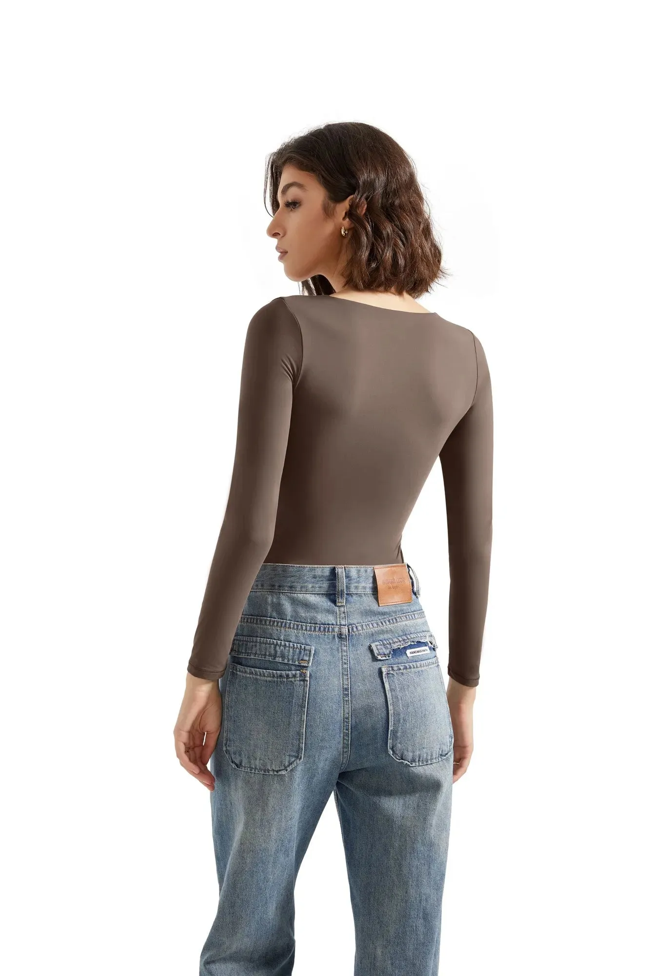Buttery Soft Scoop Neck Bodysuit - Long Sleeve