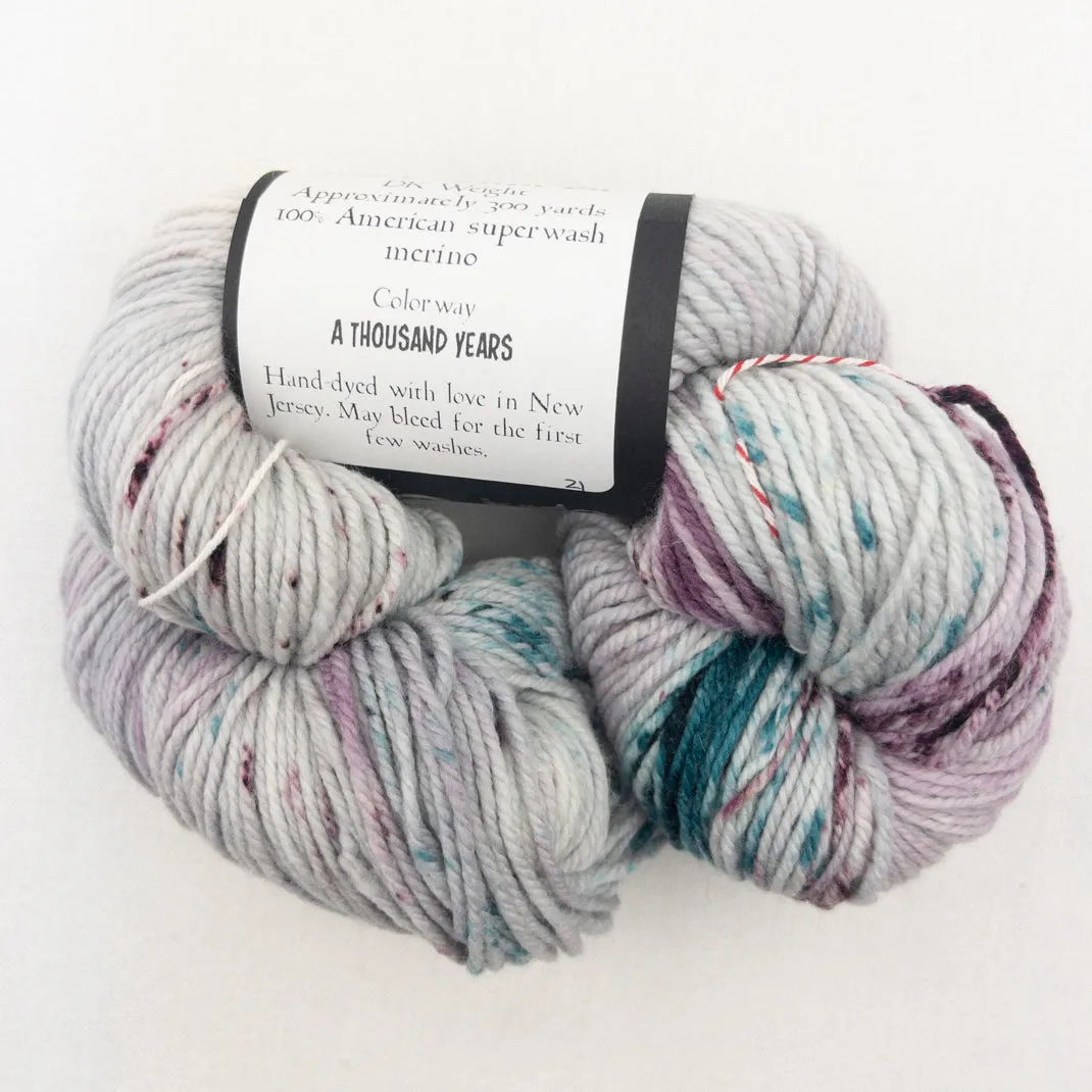 Cadenza Cross-Over Baby Sweater (Rockstar version) Knitting Kit | Molly Girl Rockstar DK