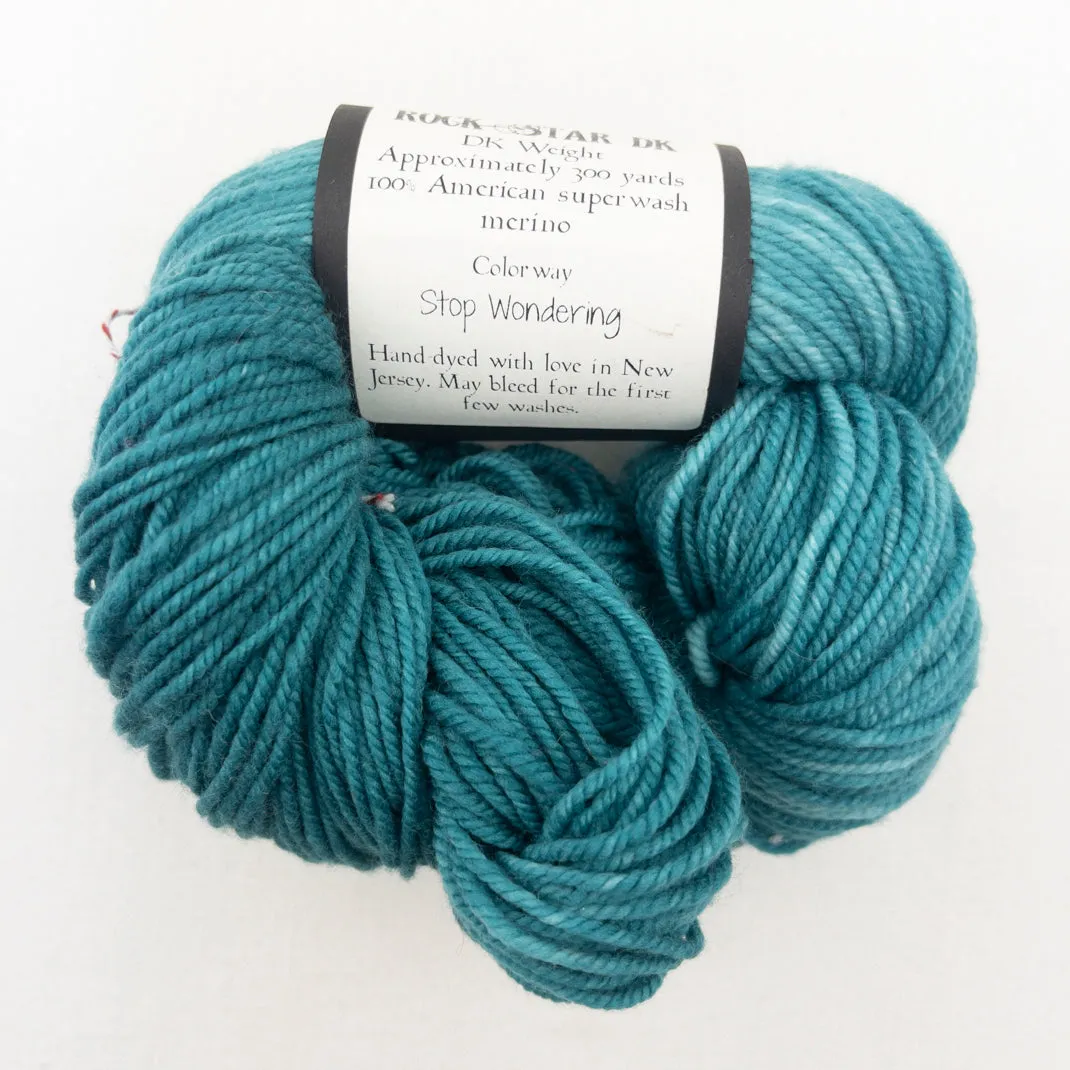 Cadenza Cross-Over Baby Sweater (Rockstar version) Knitting Kit | Molly Girl Rockstar DK