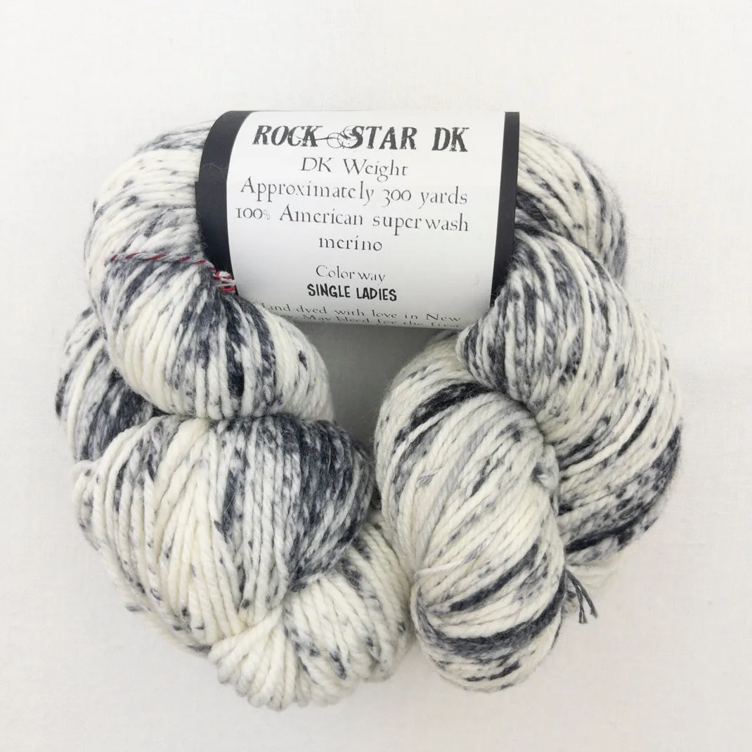 Cadenza Cross-Over Baby Sweater (Rockstar version) Knitting Kit | Molly Girl Rockstar DK
