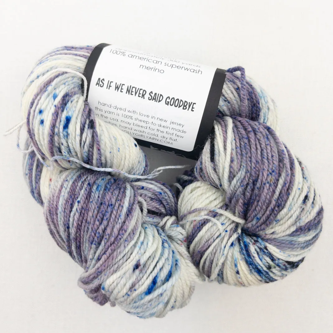 Cadenza Cross-Over Baby Sweater (Rockstar version) Knitting Kit | Molly Girl Rockstar DK