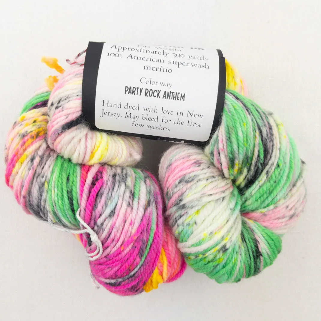 Cadenza Cross-Over Baby Sweater (Rockstar version) Knitting Kit | Molly Girl Rockstar DK