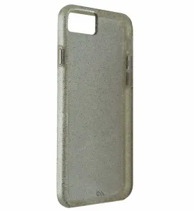 Case-Mate Sheer Glam Slim Case for Apple iPhone 8 / 7 / 6s / 6 - Silver Glitter