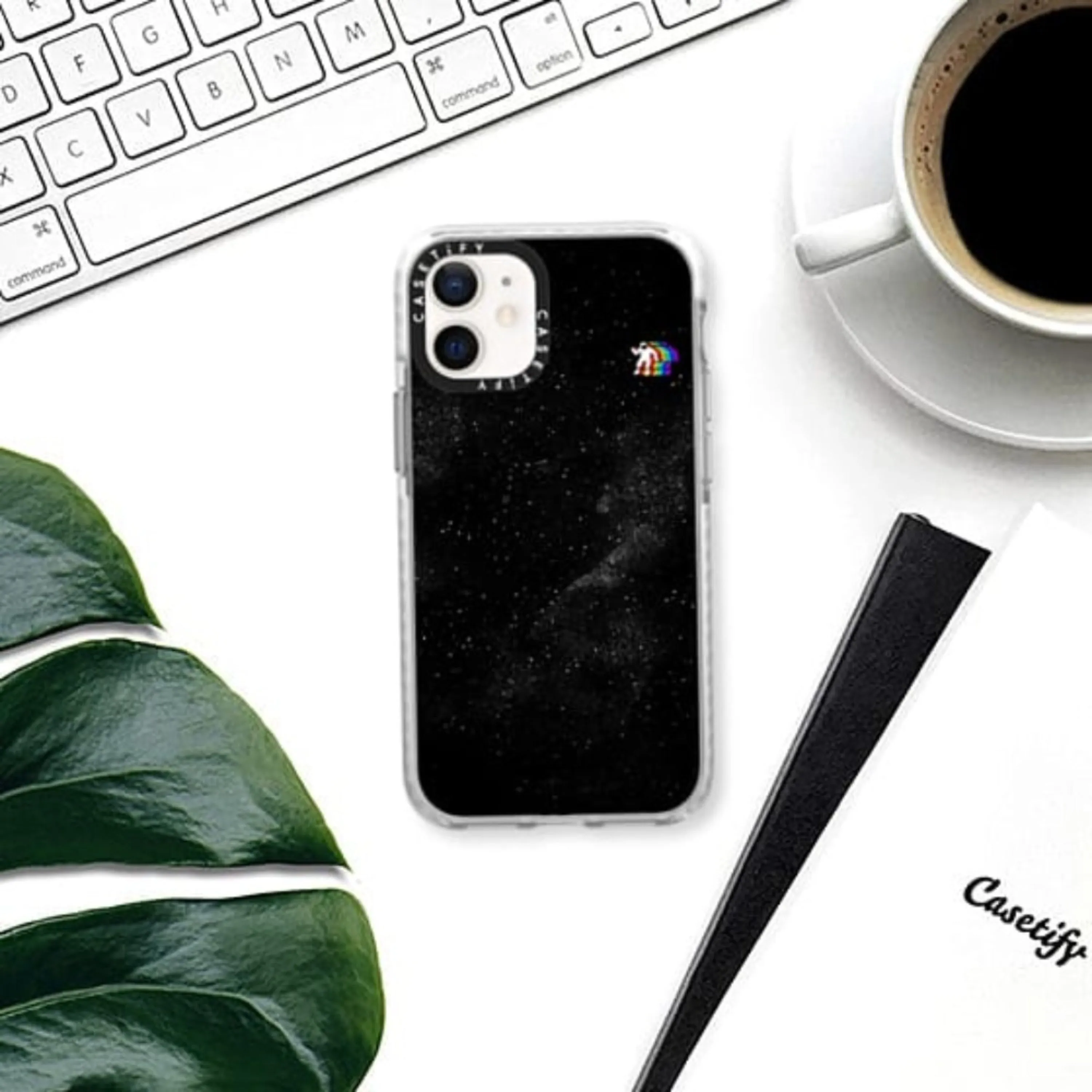 CASETIFY iPhone 12 Mini - Gravity V2 Impact Case - Black