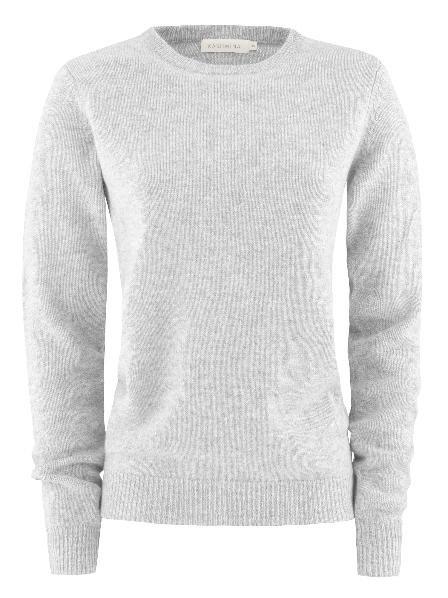 Cashmere sweater "Saga" - light grey