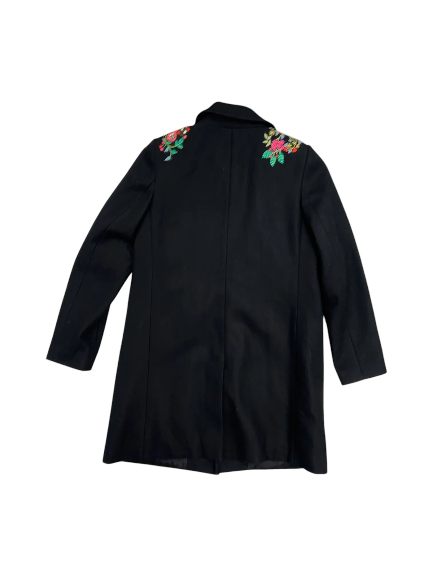 Coat Peacoat By Loft In Black, Size: S