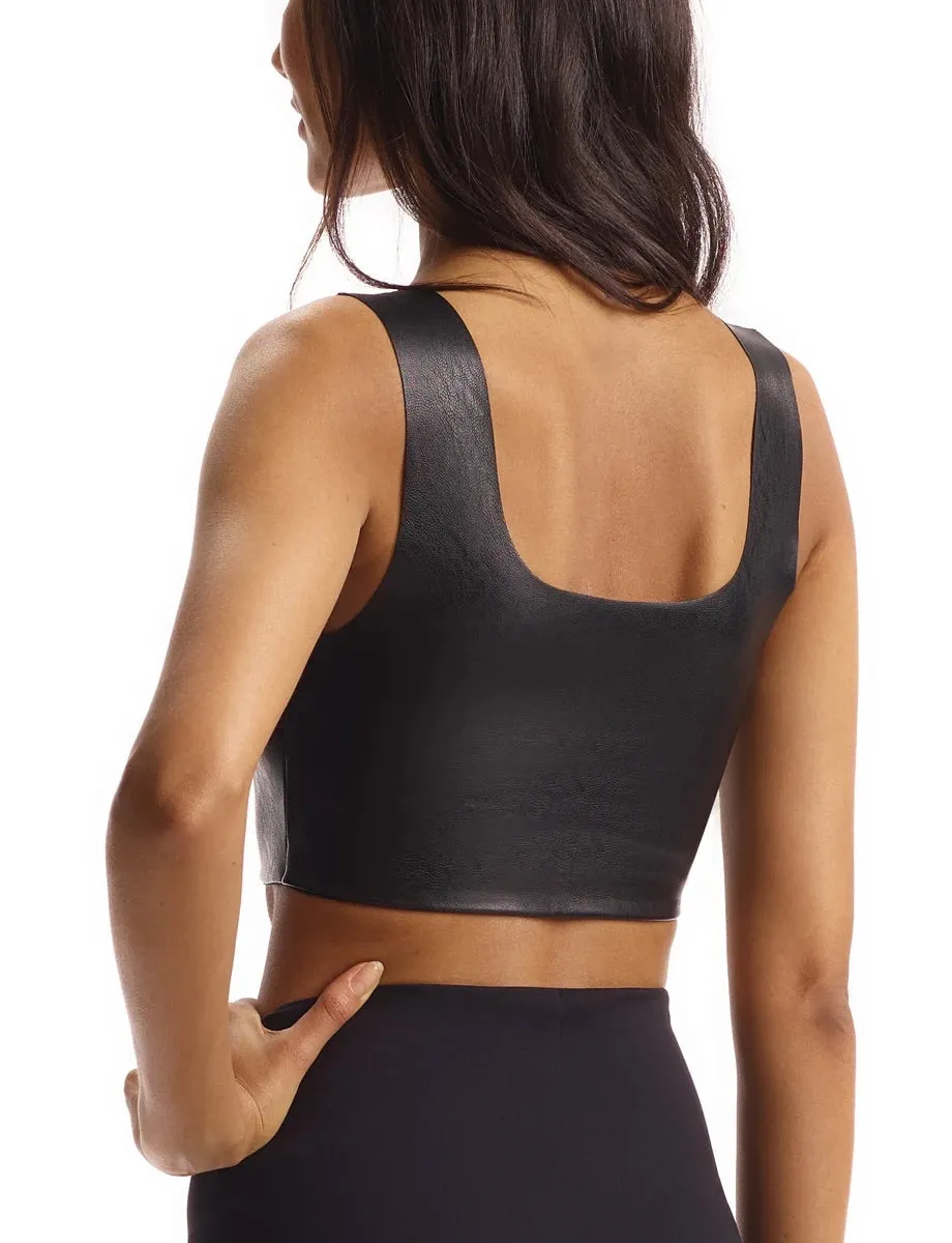 Commando Faux Leather Crop Top