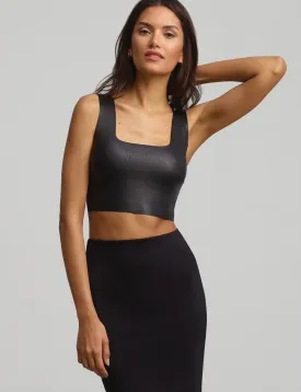 Commando Faux Leather Crop Top