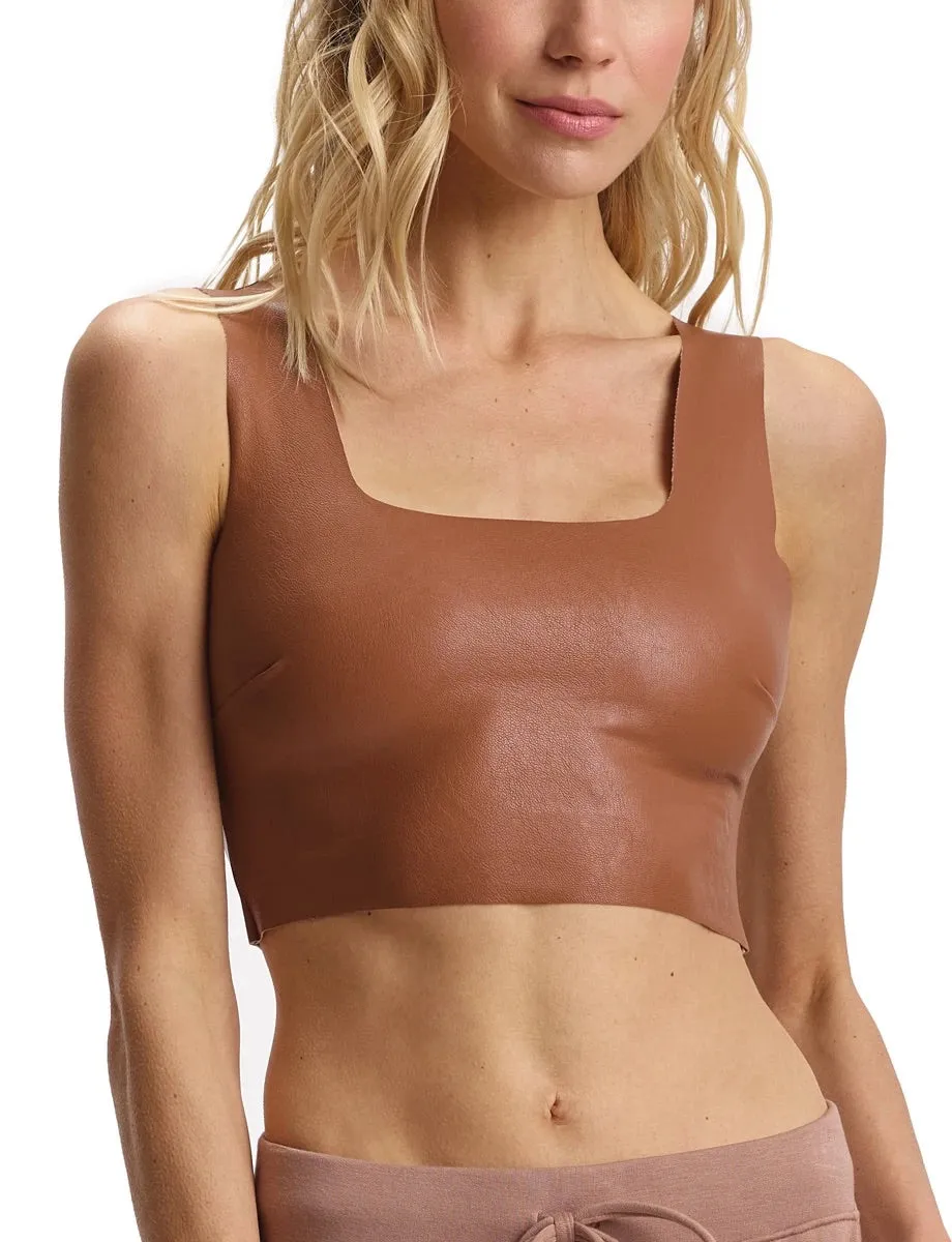 Commando Faux Leather Crop Top