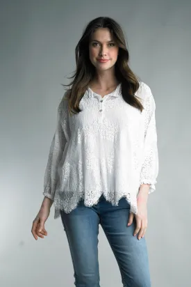 Cotton Lace Tunic
