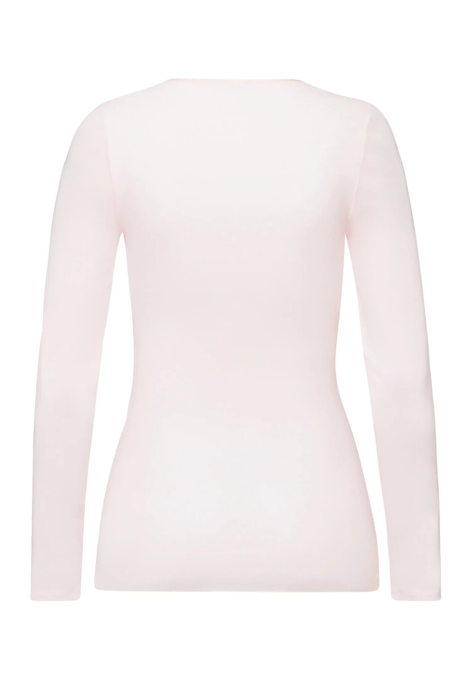 Cotton Seamless Honeydew Long Sleeved Vest