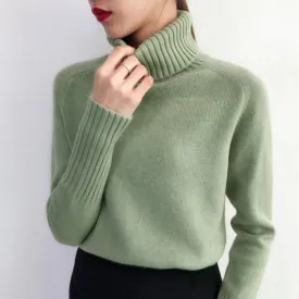 Darling Cashmere Turtleneck Sweater