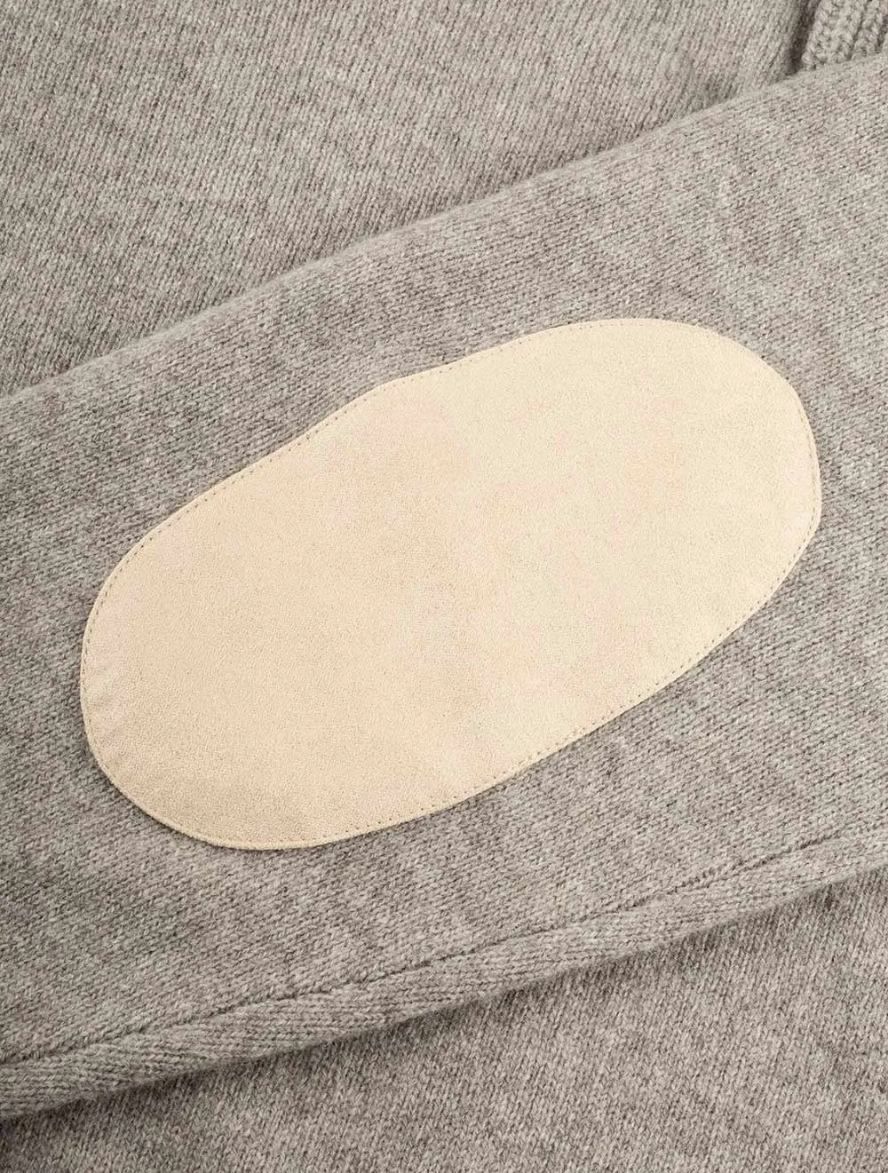 Essential Patch half Zip-Stone