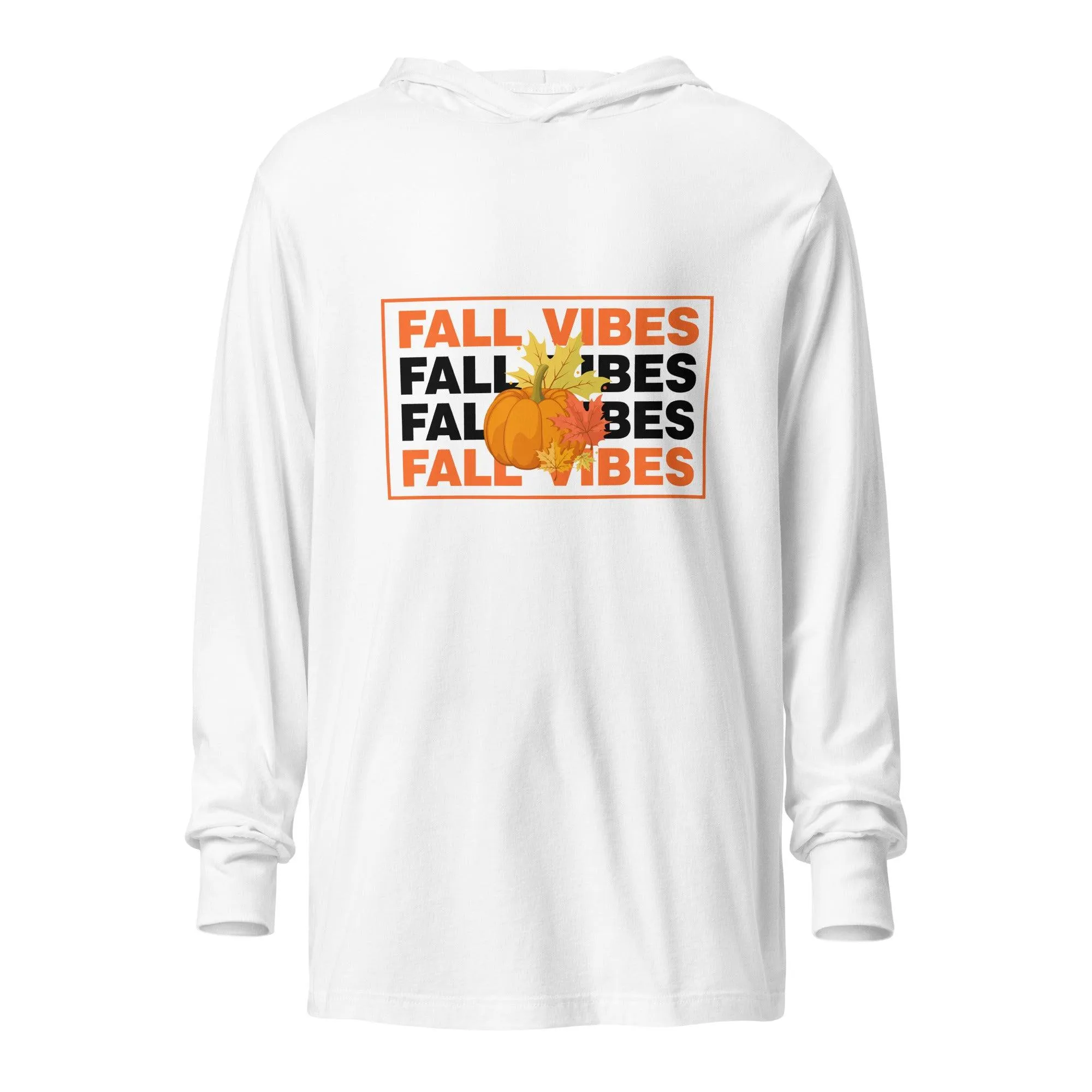 Fall Vibes Hooded long-sleeve tee