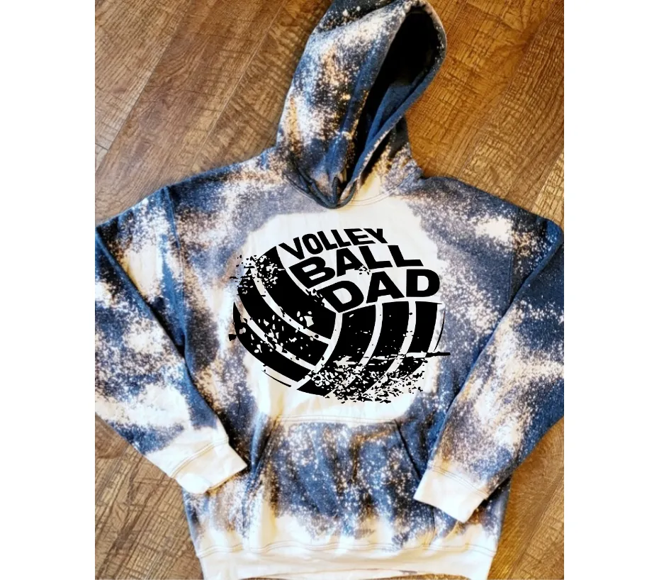 Generic Volleyball Dad Circular Design Falcons Volleyball Grey and Dark Bleached Options Top