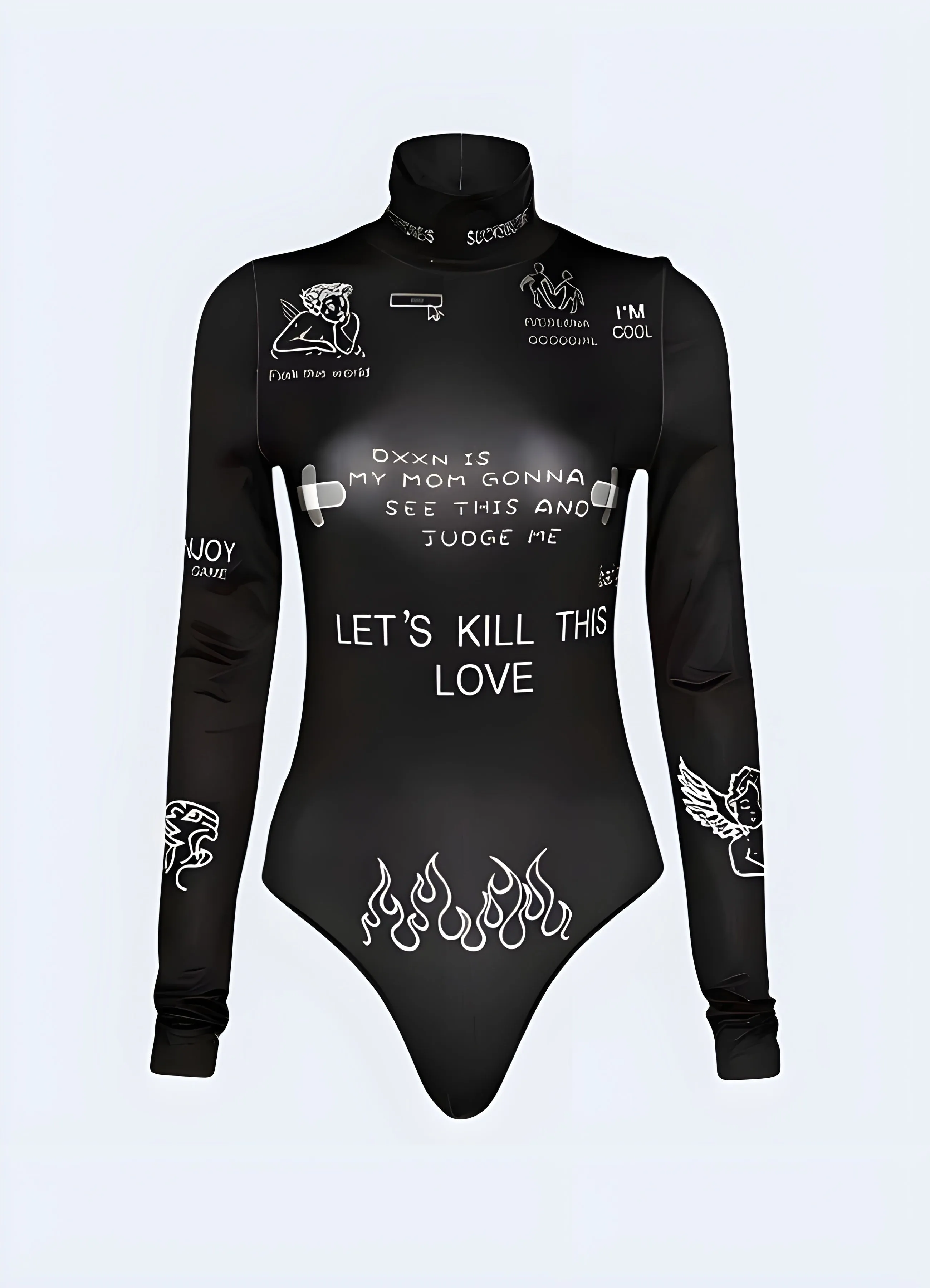 Goth Leotard