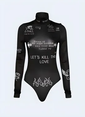 Goth Leotard