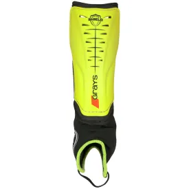 Grays Shield Shinguard Black/Fluo Yellow