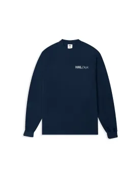 HAL Dept. Astral Weeks Radio L/S T-shirt - Navy
