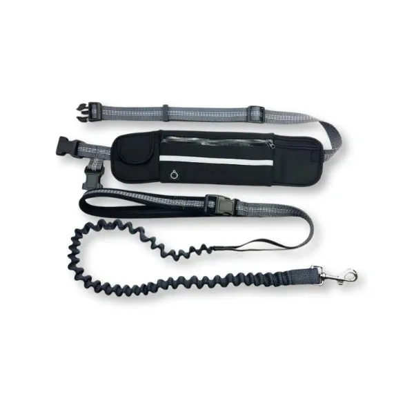 Handsfree Shock-Absorbing Bungee Dog Leash