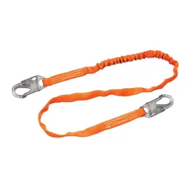 Honeywell Miller T5112-Z7/6FTAF Titan II Tubular Shock-Absorbing Lanyard, Orange, One Size, 1 Each