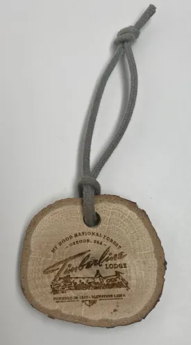 Iconic Lodge Wood Ornament