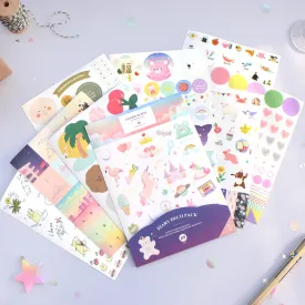 Iconic Paper Planner Stickers [9 Sheets]
