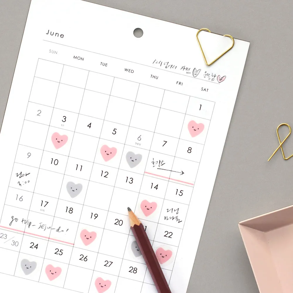 Iconic Paper Planner Stickers [9 Sheets]