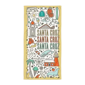 Iconic Santa Cruz Beach Towel
