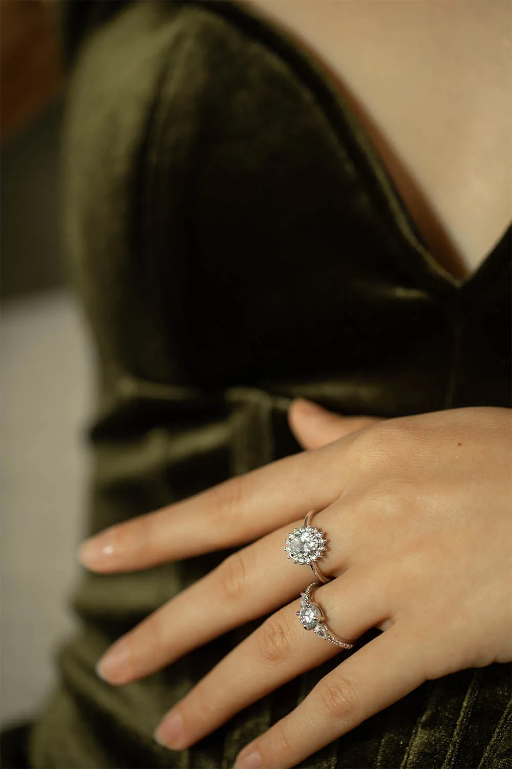 Iconic Sparkle Ring Silver