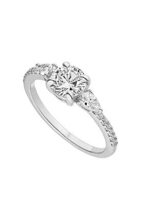 Iconic Sparkle Ring Silver