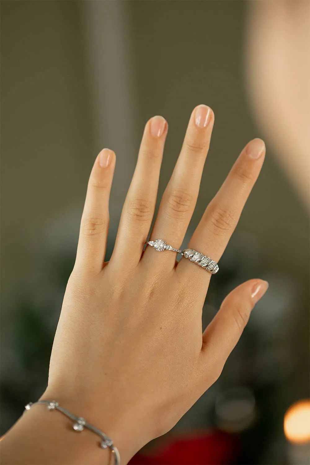 Iconic Sparkle Ring Silver